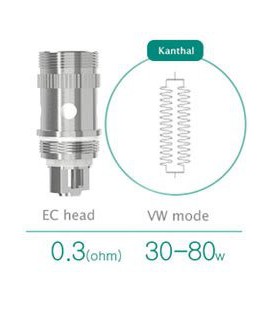 Résistances Kanthal pour Melo 2 Eleaf EC Dual Coil