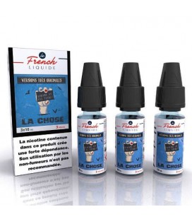 e-Liquide La Chose Le French Liquide 3x10 ml avec nicotine