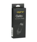 Résistances Aspire pour clearomiseur Cleito Kanthal ou SS316L