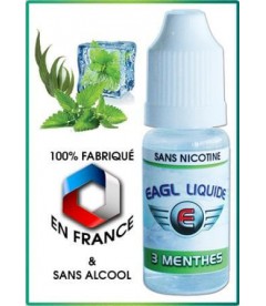 E-liquide 3 menthes d'Eagle : trs rafrachissant ! E-liquide 3 menthes d'Eagle : trs rafrachissant !