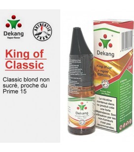 King of Classic e-Liquide Dekang Silver Label, e liquide pas cher