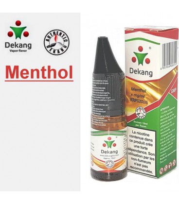 Menthol e-Liquide Dekang Silver Label, e liquide pas cher