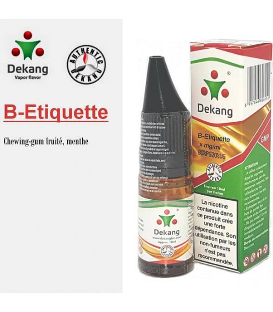 e-Liquide Dekang Silver Label Pas Cher