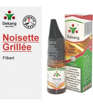 Noisette Grillée e-Liquide Dekang Silver Label, e-liquide pas cher