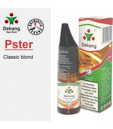 Pster e-Liquide Dekang Silver Label, e-liquide pas cher