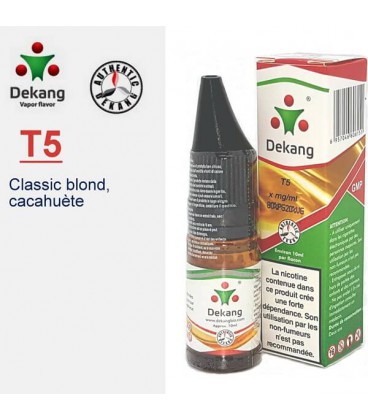 T5 (ex Number 5) e-Liquide Dekang Silver Label, e-liquide pas cher