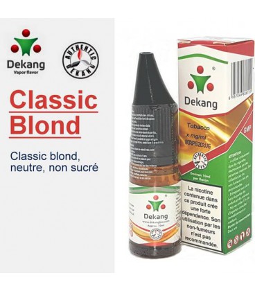Classic Blond - e-Liquide Dekang Silver Label, e-liquide pas cher