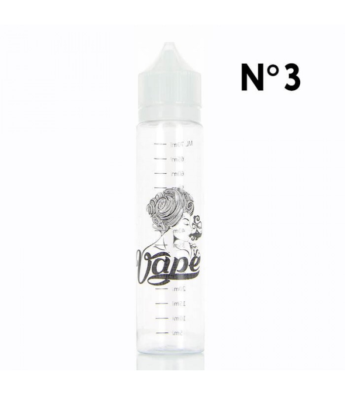 Flacon gradué Chubby Art Work 70 ml pour e-liquide DIY