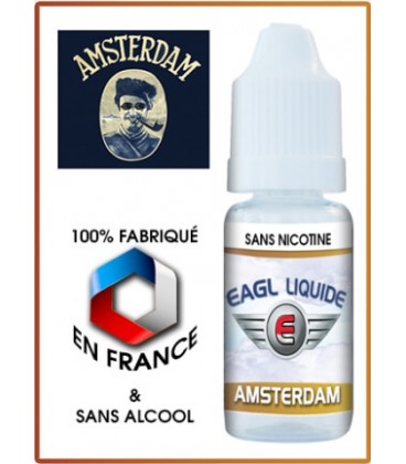 Amsterdam e-Liquide Eagle, un tabac corsé adoucit par le miel