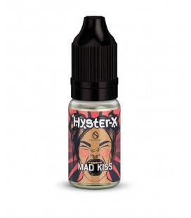 Mad Kiss Hyster-X 10 ml e-Liquide réglisse fraise