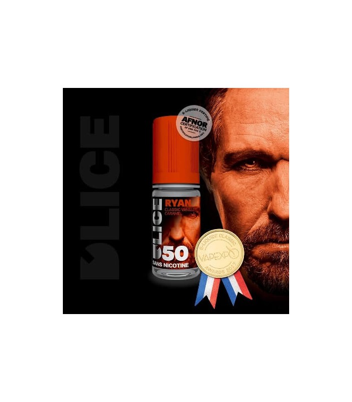 e-Liquide Ryan Dlice pas cher ✔️ Classic blond, Vanille, Caramel