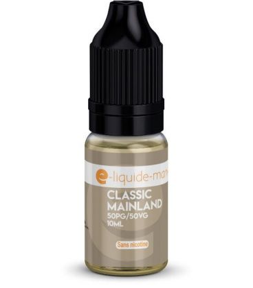 e-Liquide 10 ml Classic Mainland E-Liquide Mania