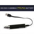 Batterie GS eGo ll Prime 2200 mAh noire avec chargeur USB