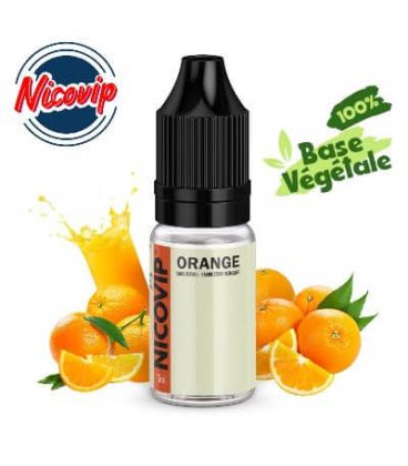 e-Liquide Nicovip Orange, eliquide français pas cher gout orange