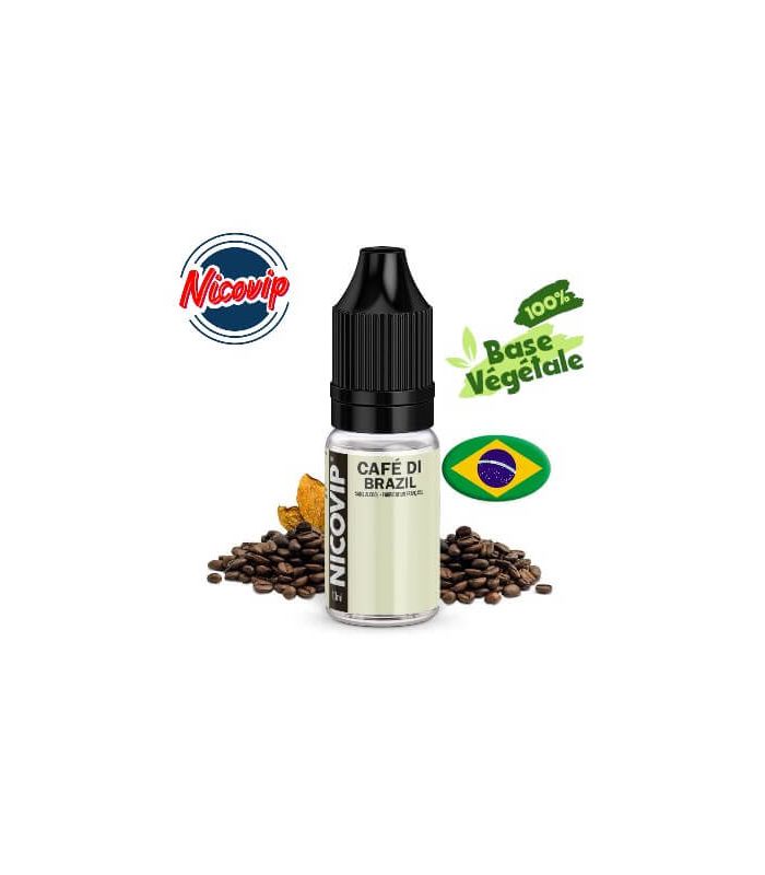E-liquide caf di brazil de Nicovip : un profil aromatique gourmand