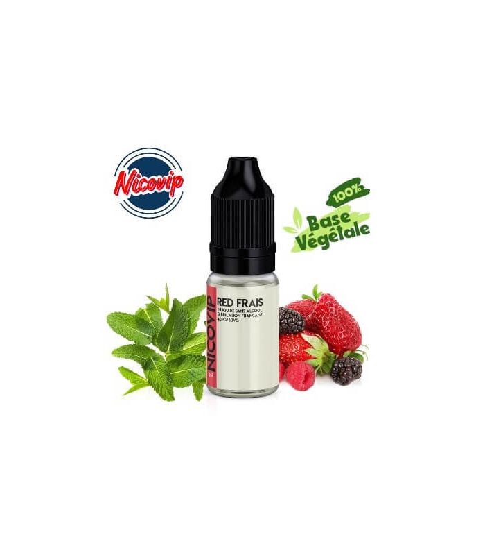 Red Frais Nicovip, eliquide ultra frais aux fruits rouges